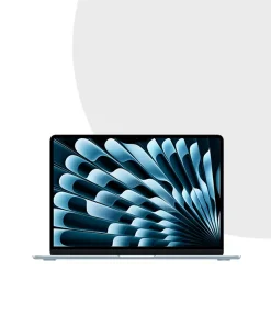 Apple MacBook Air 13-inch M5 laptop with Liquid Retina display, 16GB memory and 512GB SSD storage.