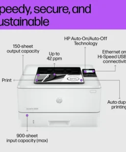 Alternative view of HP LaserJet Pro 4003dn Fast Duplex Single Function Office Printer