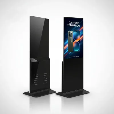 Verbex VT-ADS55T 55-Inch 4K IR Touch Floor Standing Digital Signage - Image 2
