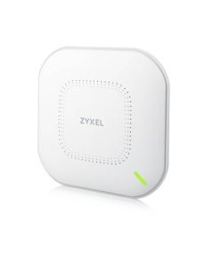 Zyxel NWA210AX WiFi 6 dual-radio PoE access point for high-speed enterprise wireless networking solutions today.