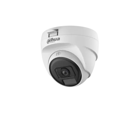 Dahua HAC-T1A21P-U-IL-A 2MP Smart Dual Light HDCVI eyeball camera with Full HD video, 25m infrared night vision, microphone