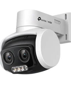 TP-Link VIGI C540V 4MP dual-lens PTZ IP camera with full-color night vision, smart tracking, two-way audio, and outdoor surveillance
