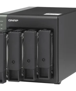 Alternative view of QNAP TS-431X3-4G 4 Bay Desktop NAS Enclosure - 4GB RAM Quad-core 1.7GHz Processor - with built-in 10GbE SFP+ and 2.5GbE RJ45 connectivity