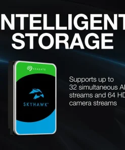 Alternative view of Seagate SkyHawk AI 20TB Video Internal Hard Drive