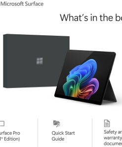 Alternative view of Microsoft Surface Pro 13" (11th Edition) – Snapdragon X Plus, 16GB RAM, 512GB SSD, Windows 11, Black