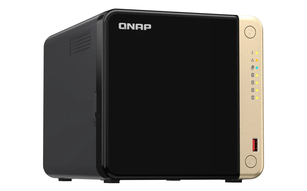 QNAP TS-464-8G-US 4-Bay Desktop NAS Storage Server - Image 2