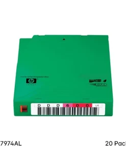 HPE LTO-4 1.6TB Pre-Labeled Data Cartridge 20 Pack C7974AL for enterprise backup archiving and tape library applications in Bangladesh
