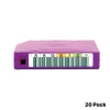 HPE C7976AL LTO-6 6.25TB RW custom labeled data cartridges 20 pack for enterprise backup and archival storage