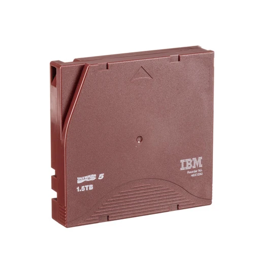 IBM 46X1290 LTO-5 Ultrium 1.5TB 3TB data cartridge for enterprise server backup, archival storage, and tape library systems