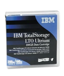 IBM 08L9120 LTO-1 Ultrium 100GB 200GB data cartridge for legacy server backup, archival storage, and tape library systems