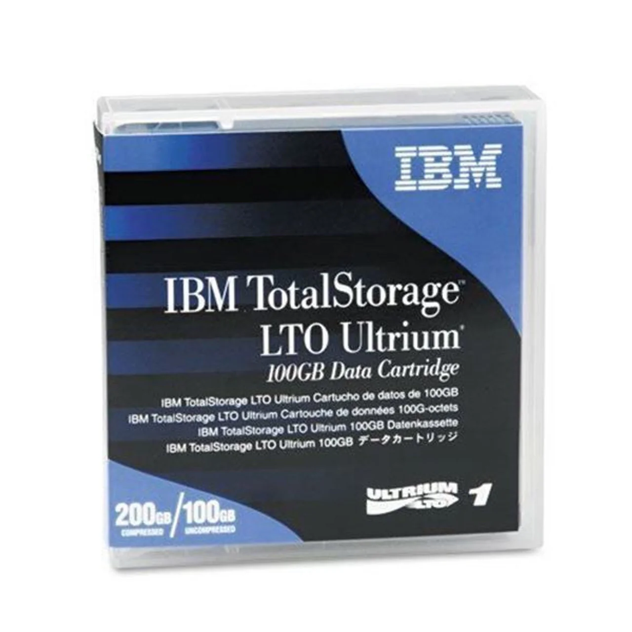 IBM 08L9120 LTO-1 Ultrium 100GB 200GB data cartridge for legacy server backup, archival storage, and tape library systems
