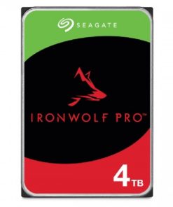 Seagate IronWolf Pro 4TB ST4000NT001 SATA III 3.5 Inch Internal NAS Hard Drive shown for storage listing in Bangladesh.