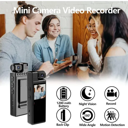 L9 HD Wearable Body Camera with Night Vision - Image 3