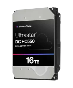 Alternative view of WD 16TB UltraStar DC HC550 7200 rpm SAS-3 3.5" Internal HDD-0F38357